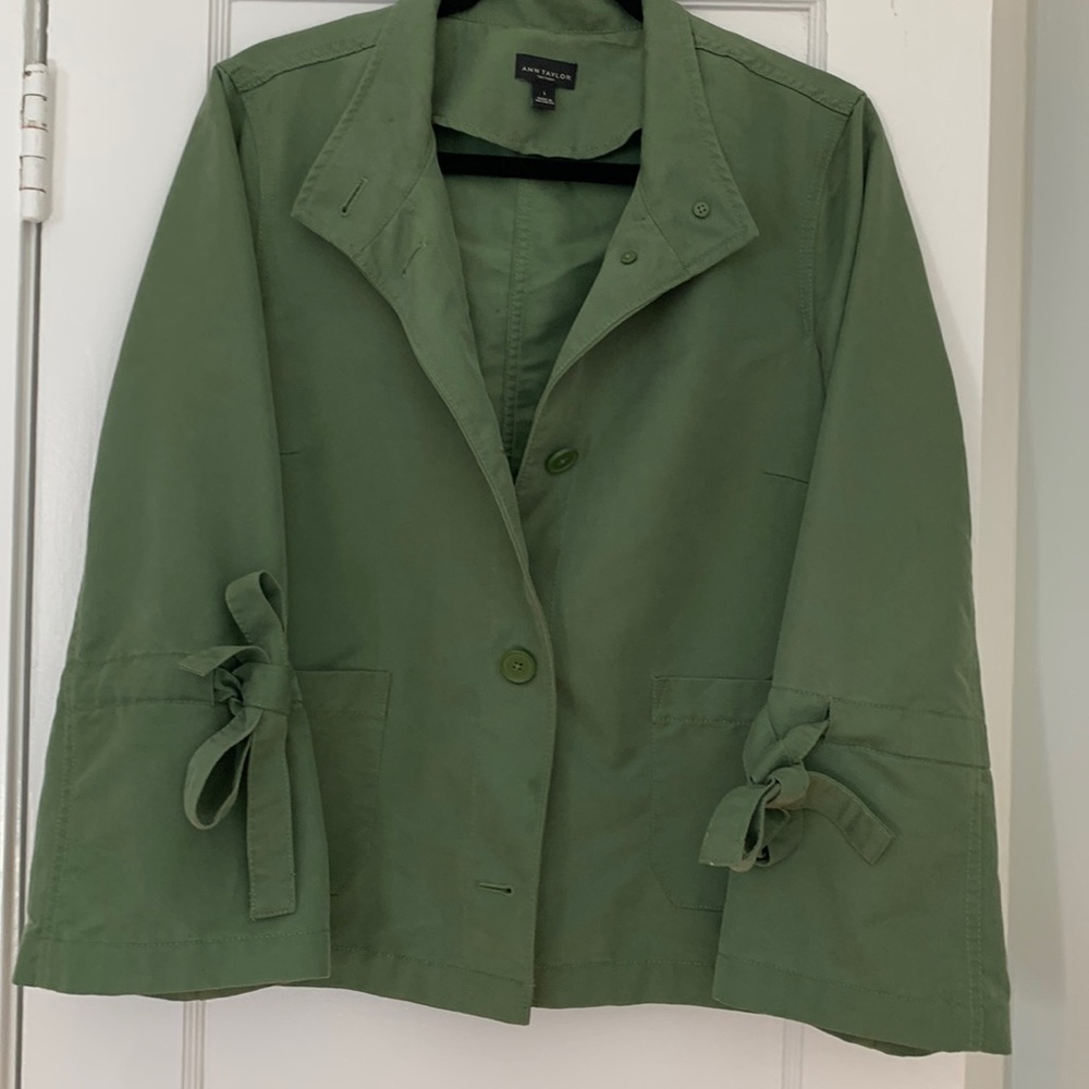 Green Ann Taylor jacket